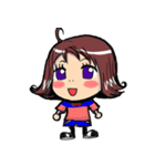 友達(ハワイ）（個別スタンプ：3）