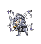 ケリ姫スイーツ（個別スタンプ：3）