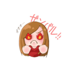 あいなとバンビのスタンプ（個別スタンプ：3）