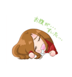 あいなとバンビのスタンプ（個別スタンプ：4）
