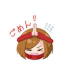 あいなとバンビのスタンプ（個別スタンプ：6）
