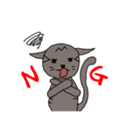 猫 関西弁（個別スタンプ：37）