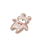 らくがきのくまさん（個別スタンプ：3）