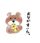らくがきのくまさん（個別スタンプ：16）