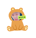 ゆんちょるくまさん、ねこさん、色々Ver.（個別スタンプ：5）