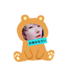 ゆんちょるくまさん、ねこさん、色々Ver.（個別スタンプ：6）