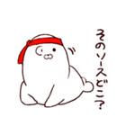 赤担当あざらしさん（個別スタンプ：34）