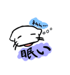 一発書き猫（個別スタンプ：7）