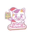 みけにゃん♡敬語で使いやすいスタンプ。冬（個別スタンプ：36）