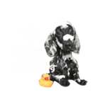 トコとシャネルとその子犬たちスタンプ2！（個別スタンプ：16）