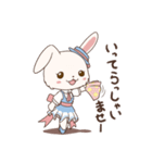 迷える子うさぎ アイオリー（個別スタンプ：8）