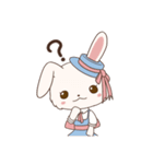 迷える子うさぎ アイオリー（個別スタンプ：24）