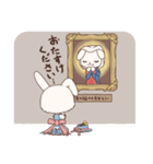 迷える子うさぎ アイオリー（個別スタンプ：38）