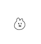 雑なうさぎスタンプ（個別スタンプ：2）