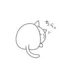 気ままねこスタンプ（個別スタンプ：19）