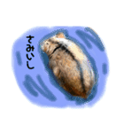 ハムスター好きの為のはっきり系スタンプ。（個別スタンプ：4）