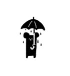 ブラックベア（個別スタンプ：10）