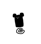 ブラックベア（個別スタンプ：13）