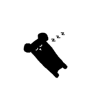 ブラックベア（個別スタンプ：18）