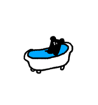ブラックベア（個別スタンプ：35）