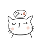 しろねこたそ。（個別スタンプ：8）