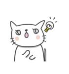 しろねこたそ。（個別スタンプ：13）