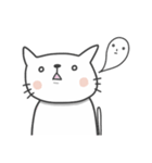 しろねこたそ。（個別スタンプ：25）