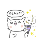 しろねこたそ。（個別スタンプ：36）