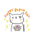 しろねこたそ。（個別スタンプ：38）