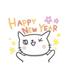 しろねこたそ。（個別スタンプ：40）
