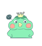 太った皇帝かっぱ（個別スタンプ：21）