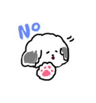 もじゃもじゃ犬ゆきお（個別スタンプ：4）