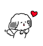 もじゃもじゃ犬ゆきお（個別スタンプ：6）
