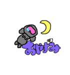 てがきーぬの日常会話（個別スタンプ：2）