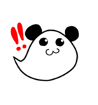 中国語 おばけパンダ（個別スタンプ：16）
