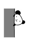 中国語 おばけパンダ（個別スタンプ：24）
