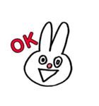 赤鼻のうさぎさん（個別スタンプ：1）