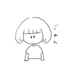 ヒダリちゃん（個別スタンプ：10）