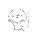 ヒダリちゃん（個別スタンプ：14）