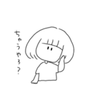 ヒダリちゃん（個別スタンプ：17）