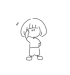 ヒダリちゃん（個別スタンプ：21）