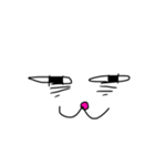 ゆるゆる手書きネコ（個別スタンプ：21）