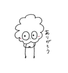もじゃもじゃ→（個別スタンプ：3）