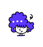 ハッピーでカラフルなアフロくん（個別スタンプ：2）