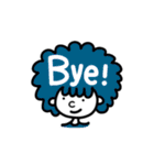ハッピーでカラフルなアフロくん（個別スタンプ：5）
