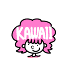 ハッピーでカラフルなアフロくん（個別スタンプ：9）