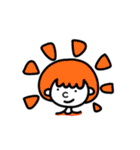 ハッピーでカラフルなアフロくん（個別スタンプ：13）