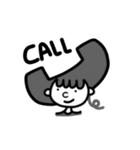 ハッピーでカラフルなアフロくん（個別スタンプ：21）