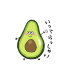 かわいい野菜と果物たちの日常（個別スタンプ：3）