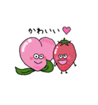 かわいい野菜と果物たちの日常（個別スタンプ：4）